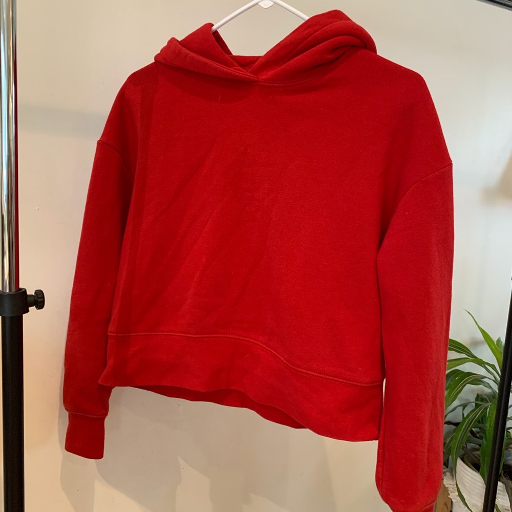 Zara cropped hoodie